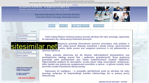 lubelskiekancelarie.pl alternative sites