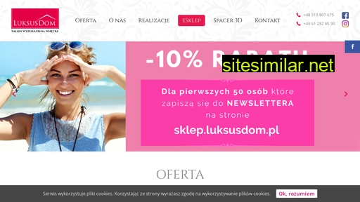 luksusdom.pl alternative sites
