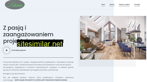 luksusprojektowaniewnetrz.pl alternative sites