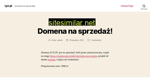 lyx.pl alternative sites