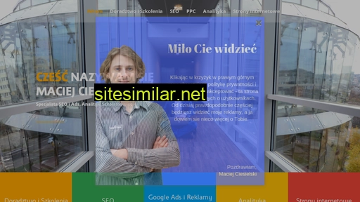 maciejciesielski.pl alternative sites