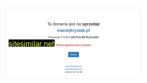 maciejkrysiak.pl alternative sites