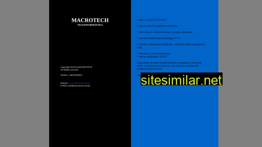 macrotech.com.pl alternative sites