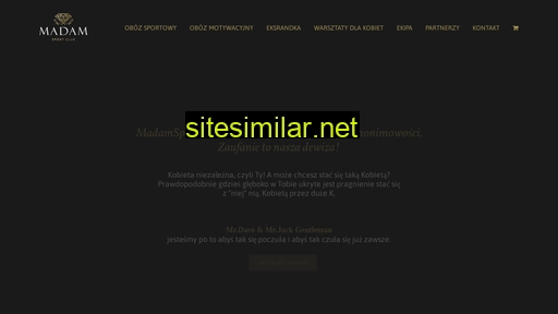 madamsportclub.pl alternative sites