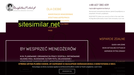 magdalenarobak.pl alternative sites