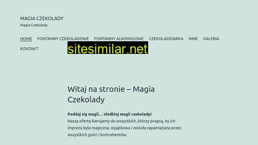 magiaczekolady.pl alternative sites