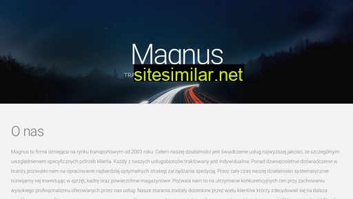 Magnus-transport similar sites