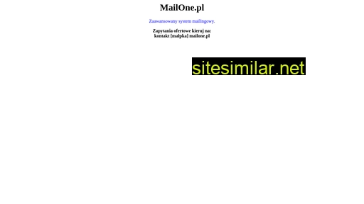 mailone.pl alternative sites