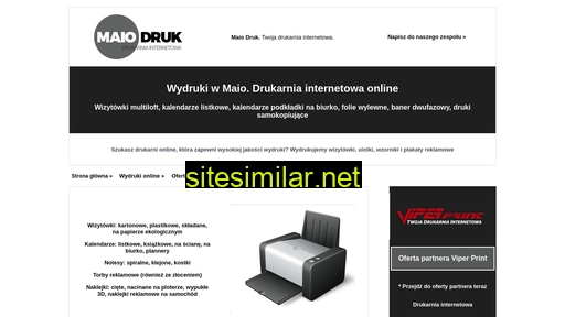 maiodruk.pl alternative sites