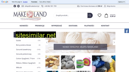 makeland.pl alternative sites