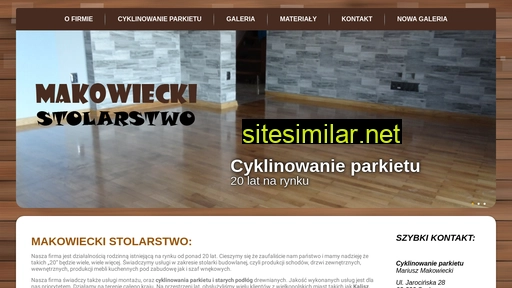 Makowiecki-stolarstwo similar sites