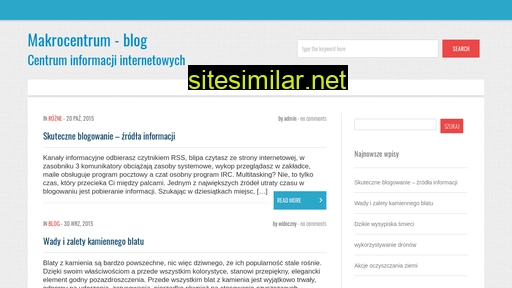 makrocentrum.pl alternative sites
