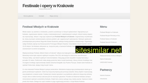 malopolskiedzwieki.pl alternative sites