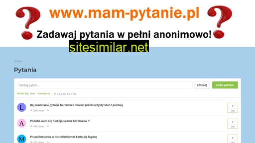 mam-pytanie.pl alternative sites