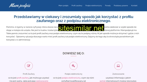 mampodpis.pl alternative sites