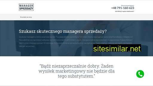 Manager-sprzedazy similar sites