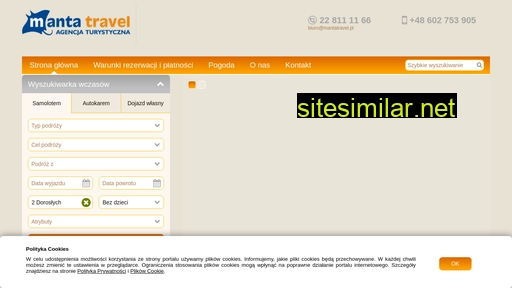 mantatravel.pl alternative sites