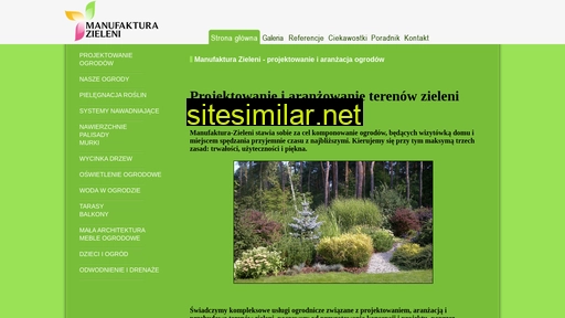 manufaktura-zieleni.pl alternative sites