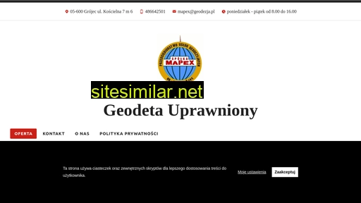 mapexgeodezja.pl alternative sites