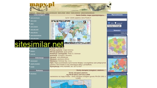 Mapy similar sites
