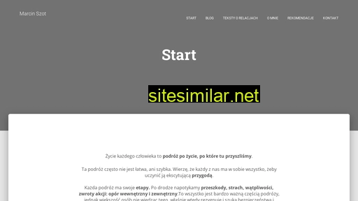 marcinszot.pl alternative sites