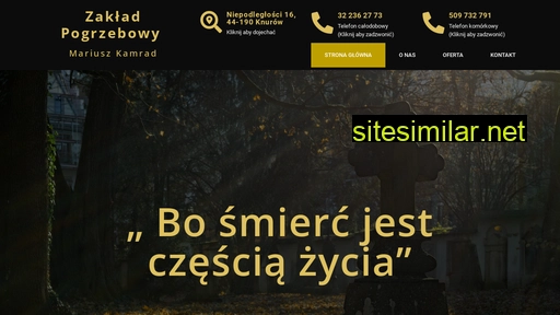 mariuszkamrad.pl alternative sites