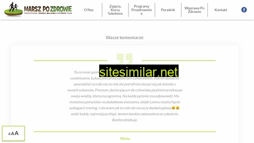 marszpozdrowie.pl alternative sites