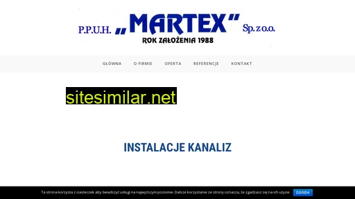 Martex-instalacje similar sites