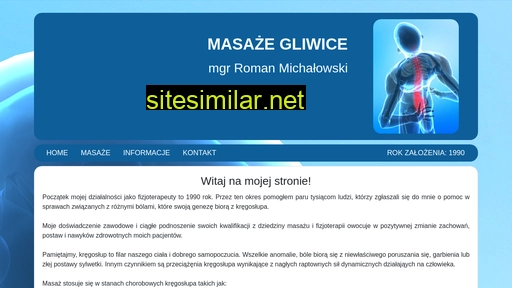 masazegliwice.pl alternative sites