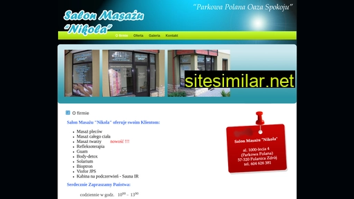 masazenikola.pl alternative sites