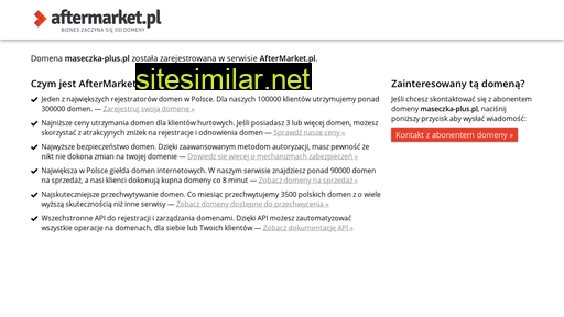 maseczka-plus.pl alternative sites
