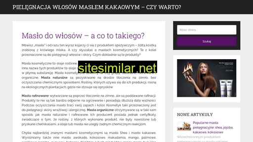 maslo-kakaowe.pl alternative sites