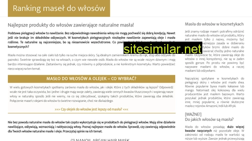 maslodowlosow.pl alternative sites