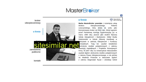 Master-broker similar sites