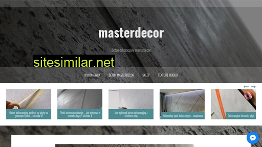 masterdecor.pl alternative sites