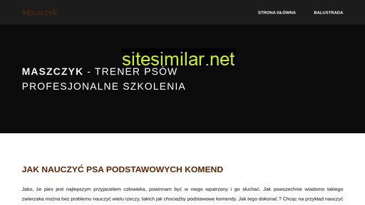 maszczyk.com.pl alternative sites