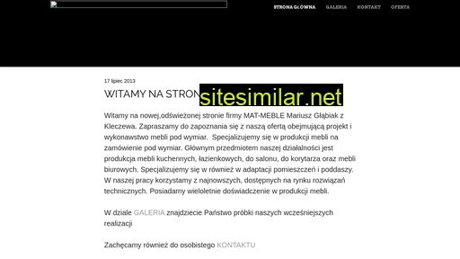 mat-meble.pl alternative sites