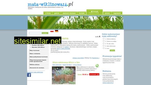 Mata-wiklinowa24 similar sites