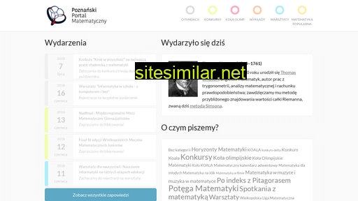 matematyka.poznan.pl alternative sites