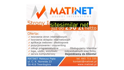 matinet.pl alternative sites