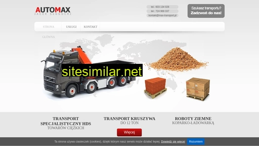 max-transport.pl alternative sites
