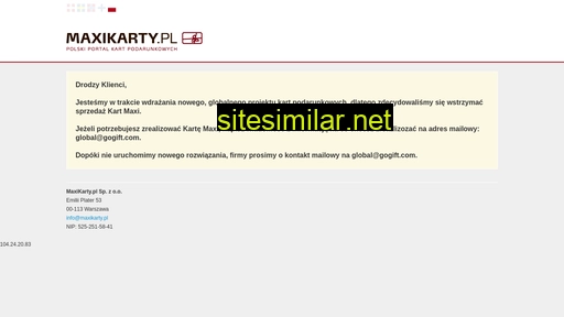 maxikarty.pl alternative sites