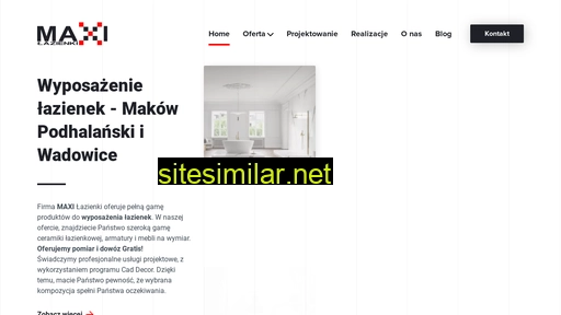 maxilazienki.pl alternative sites