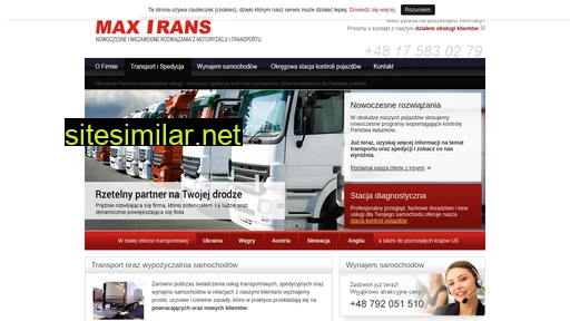 maxtrans.com.pl alternative sites