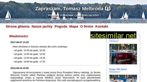 mazurskiczarter.pl alternative sites
