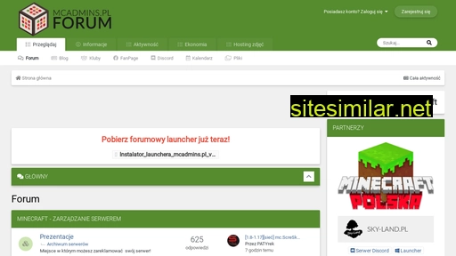 mcadmins.pl alternative sites