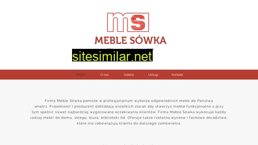 Meblesowka similar sites