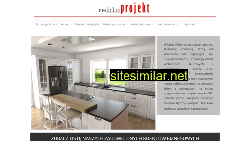 Mebloprojekt similar sites