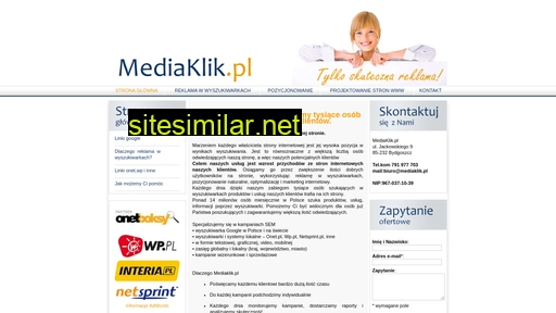 mediaklik.pl alternative sites