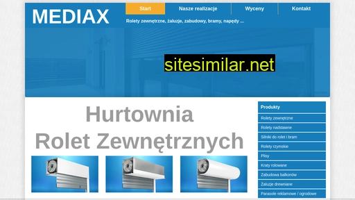 Mediax-rolety similar sites
